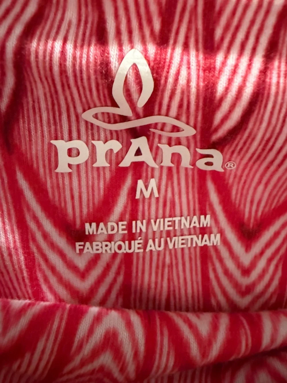 Prana Deedra pink and red skirt in Azalea print.